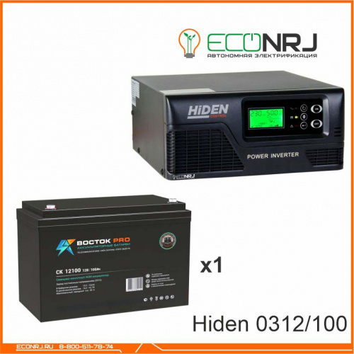 ИБП Hiden Control HPS20-0312 + ВОСТОК PRO СК-12100 фото 3