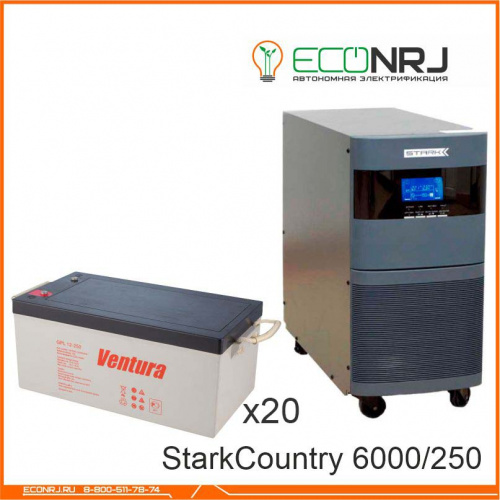 Stark Country 6000 Online, 12А + Ventura GPL 12-250 фото 3