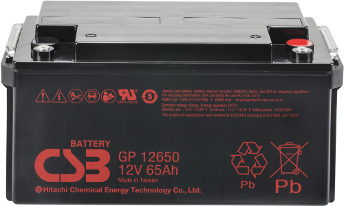 Аккумуляторная батарея CSB GP12650 Аккумуляторная батарея CSB GP12650