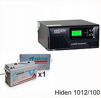 ИБП Hiden Control HPS20-1012 + Vektor VPbC 12-100