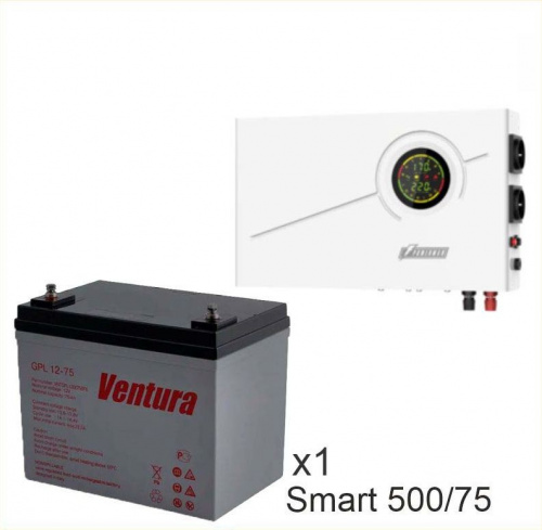 ИБП Powerman Smart 500 INV + Ventura GPL 12-75