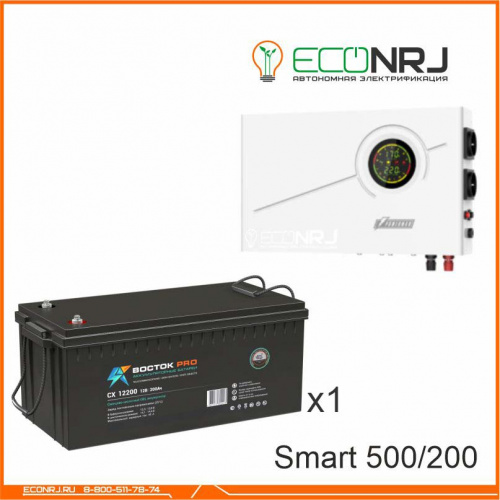 ИБП Powerman Smart 500 INV + ВОСТОК PRO СХ-12200 фото 3