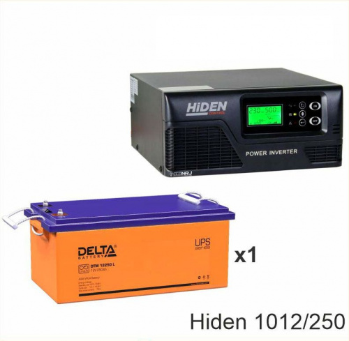 ИБП Hiden Control HPS20-1012 + Delta DTM 12250 L