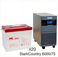 Stark Country 6000 Online, 12А + MNB MМ75-12