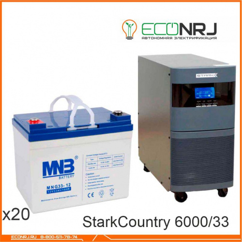 Stark Country 6000 Online, 12А + MNB MNG33-12 фото 3