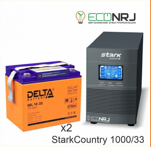 Stark Country 1000 Online, 16А + Delta GEL 12-33 фото 2