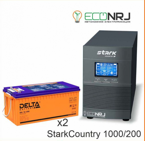 Stark Country 1000 Online, 16А + Delta GEL 12-200 фото 3