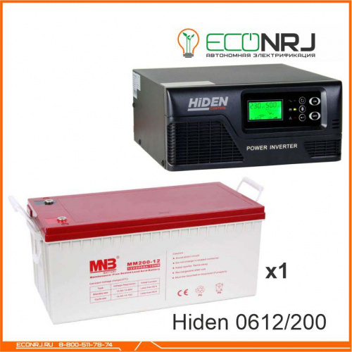 ИБП Hiden Control HPS20-0612 + MNB MМ200-12 фото 3