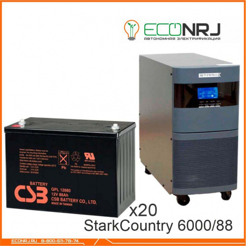 Stark Country 6000 Online, 12А + CSB GPL12880 фото 3