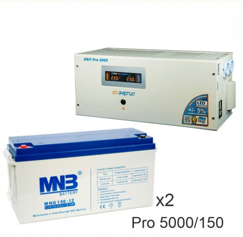 Энергия PRO-5000 + Аккумуляторная батарея MNB MNG150-12