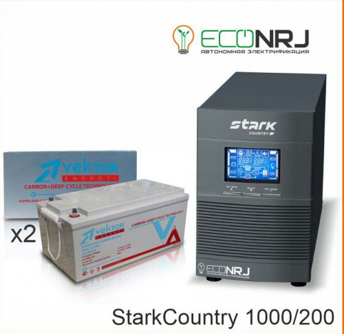 Stark Country 1000 Online, 16А + Vektor VPbC 12-200 фото 3