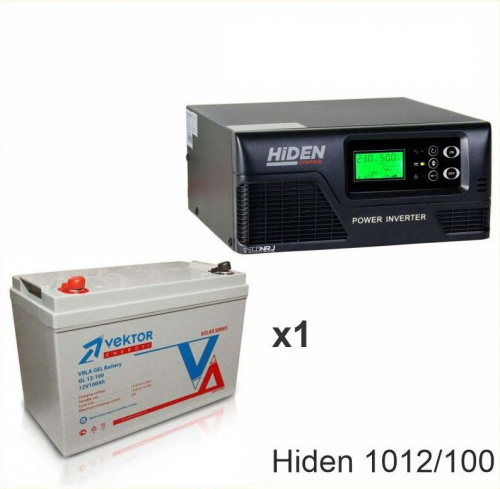 ИБП Hiden Control HPS20-1012 + Vektor GL 12-100