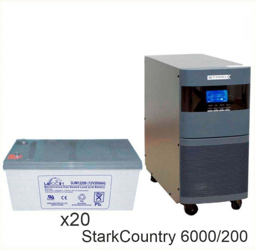 Stark Country 6000 Online, 12А + LEOCH DJM12200