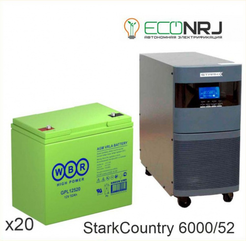 Stark Country 6000 Online, 12А + WBR GPL12520 фото 2