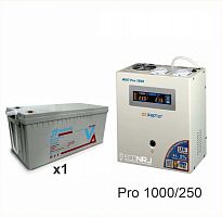 Энергия PRO-1000 + Аккумуляторная батарея Vektor GL 12-250