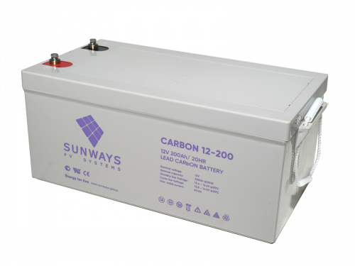 Аккумуляторная батарея Sunways SWB CARBON 200AH