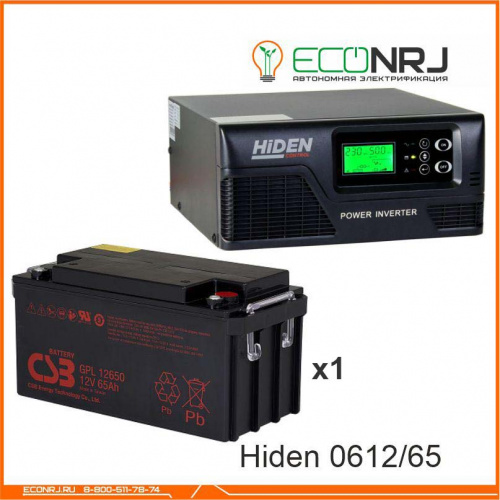 ИБП Hiden Control HPS20-0612 + CSB GPL12650 фото 3