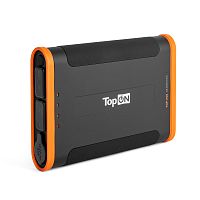 Внешний аккумулятор TopON TOP-X50 48000mAh Type-C PD 60W, USB1 QC3.0, USB2 12W, авторозетка 180W, фонарь, защита от брызг, LiFePO4. Черный
