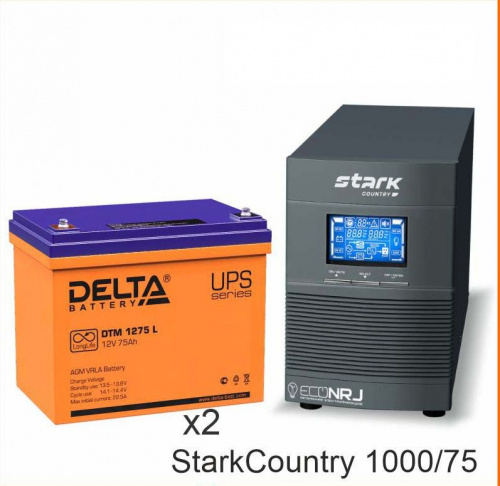 Stark Country 1000 Online, 16А + Delta DTM 1275 L