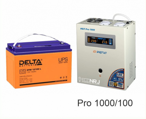 Энергия PRO-1000 + Delta DTM 12100 L