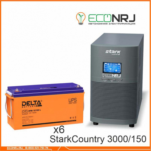 Stark Country 3000 Online, 12А + Delta DTM 12150 L фото 3