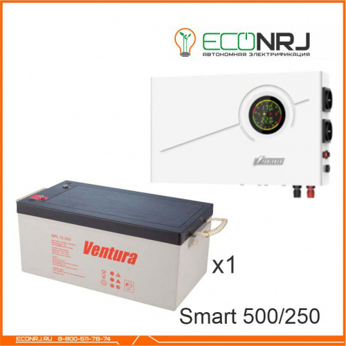 ИБП Powerman Smart 500 INV + Ventura GPL 12-250 фото 3