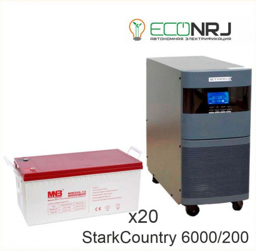 Stark Country 6000 Online, 12А + MNB MМ200-12 фото 2