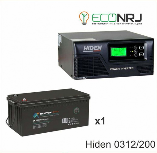 ИБП Hiden Control HPS20-0312 + ВОСТОК PRO СК-12200 фото 3